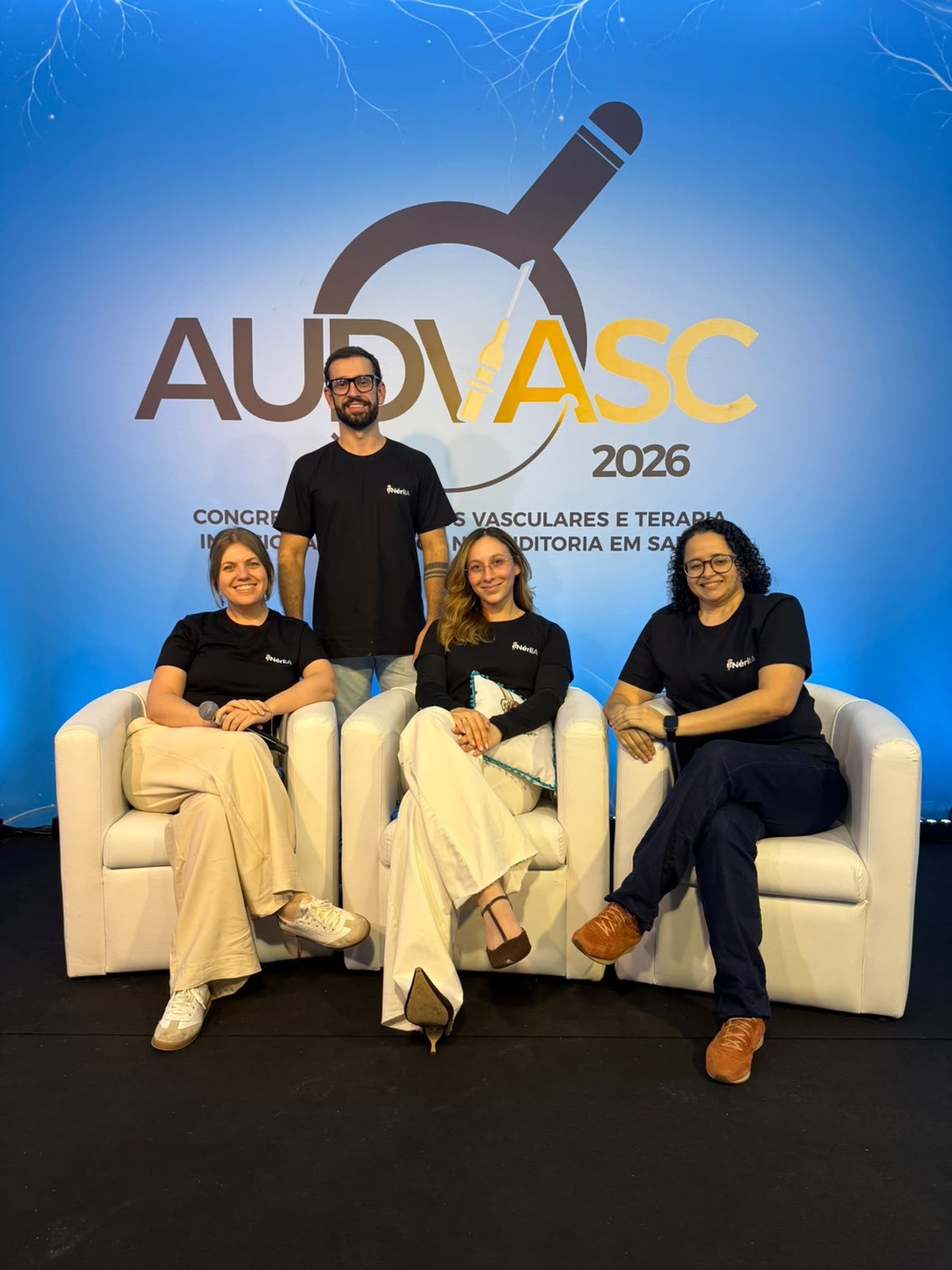 Equipe da Néri no congresso AUDIVASC 2026
